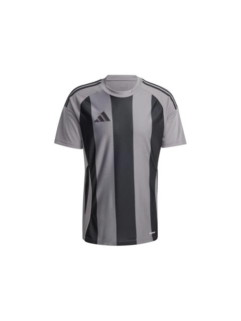 adidas Striped 24 Jersey Team Grey Four/Black