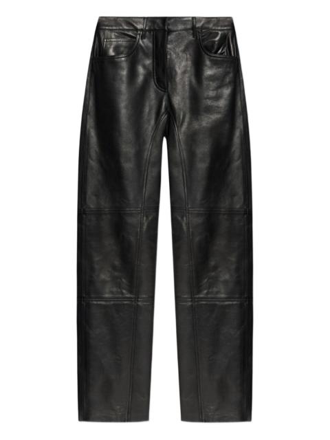 leather trousers