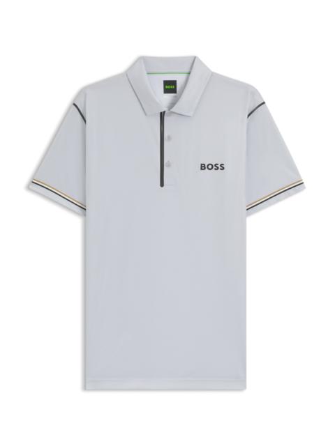 ACTIVE PADDY GOLF POLO SHIRT IN RIPSTOP FABRIC