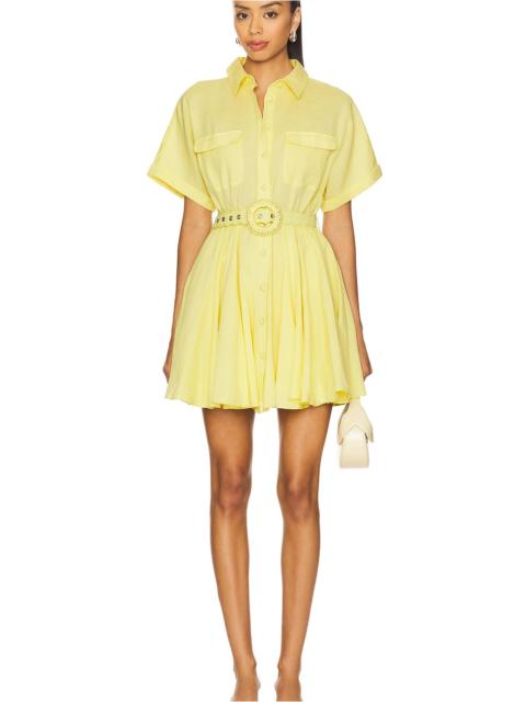 x REVOLVE Belted Mini Dress