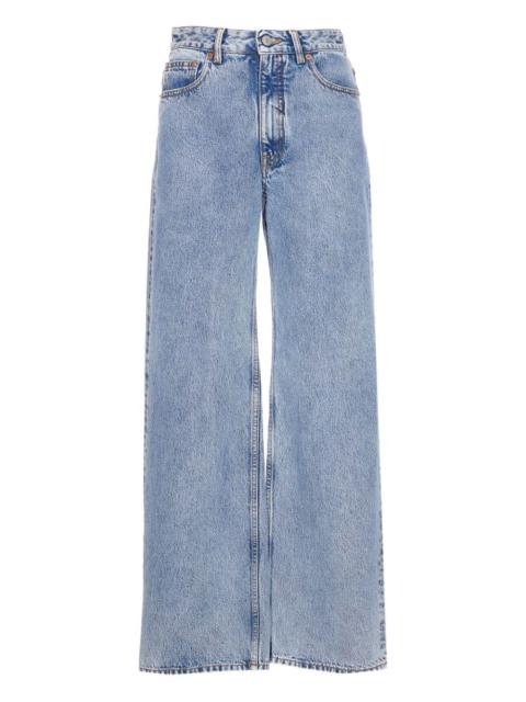 wide-leg jeans