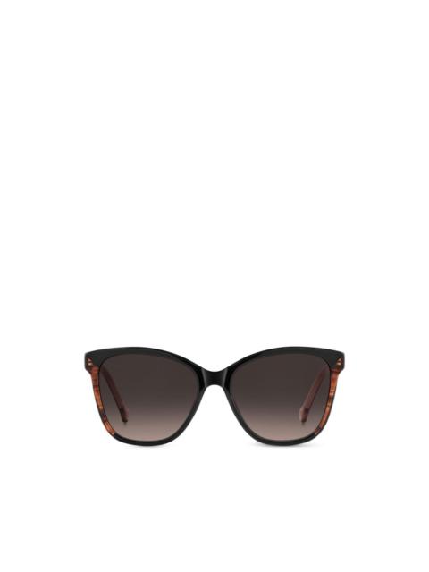 cat-eye-frame sunglasses