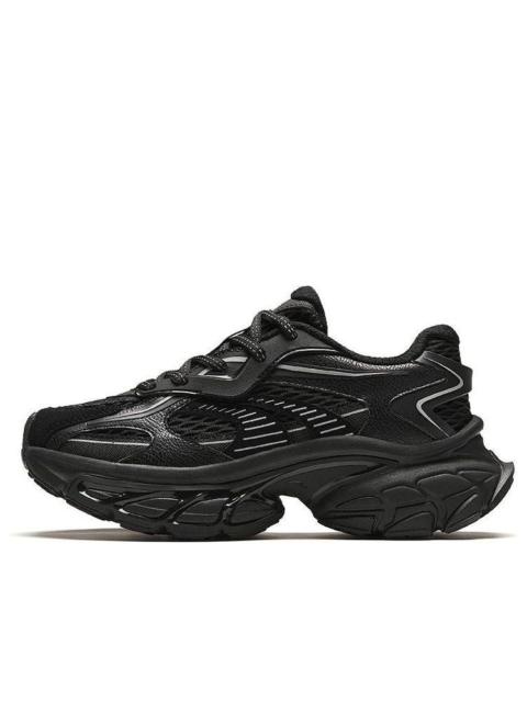 (WMNS) ANTA Star Moon Dad Shoes 'Black White' 922418880-2