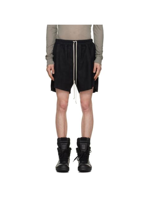 Black Tower Rick S Boxers Suede Shorts