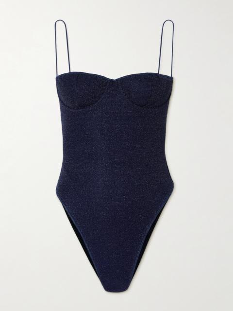 Lumière Stretch-lurex Swimsuit