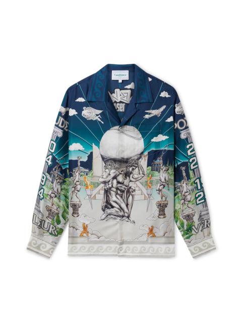 Le Temple Du Sport Silk Shirt | Casablanca Paris