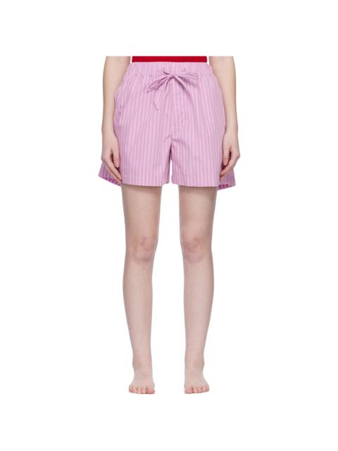 Pink Poplin Pyjama Shorts