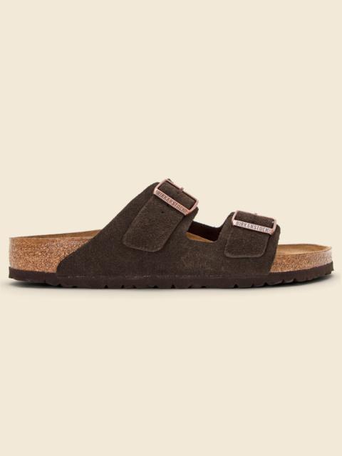 Arizona Suede Sandal - Mocha