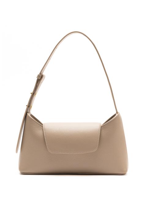 Envelope Pebbled Leather Taupe