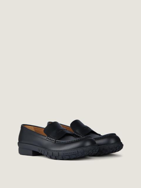 GIVENCHY ECHO LOAFERS IN LEATHER