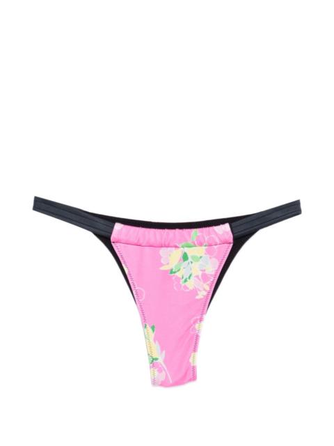 Amore floral-print bikini bottom