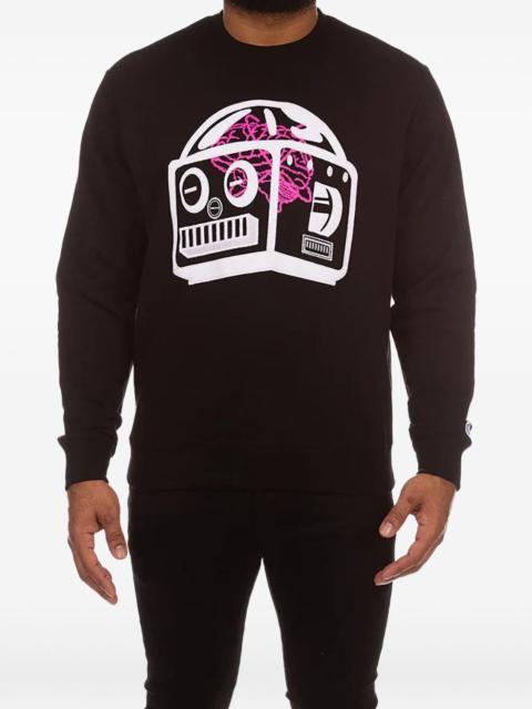 Brainwaves crewneck sweatshirt