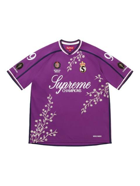 floral soccer T-shirt