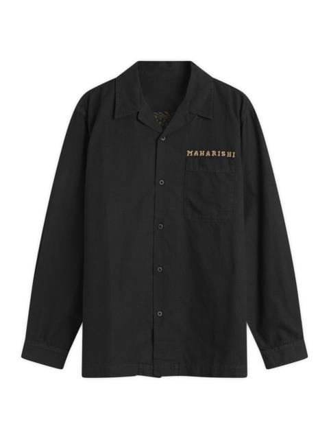 Maharishi Polar Bear Chimera Embroidered Ripstop Shirt
