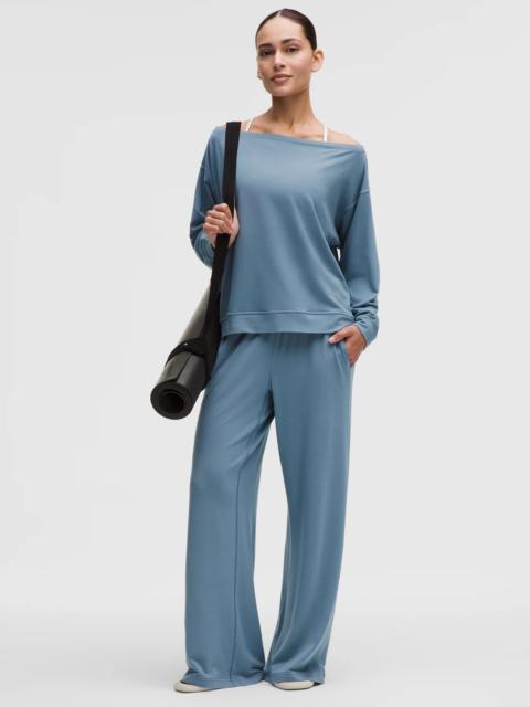 BeCalm Mid-Rise Wide-Leg Pant *Updated Fabric
