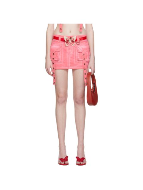 SSENSE Exclusive Pink Miniskirt