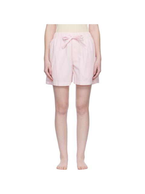 Pink Poplin Pyjama Shorts