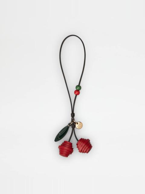 CHERRY CHARM IN LEATHER