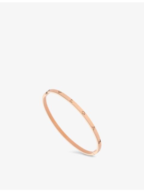 B.zero1 18ct rose-gold bracelet