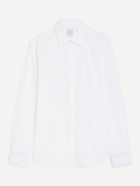 Slim Cotton Poplin Shirt