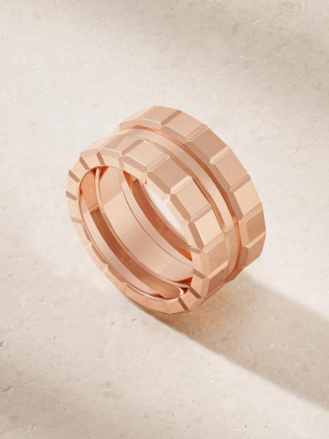 Ice Cube 18-karat Rose Gold Ring