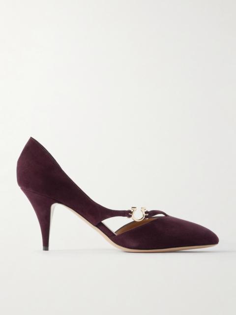 Moreen 70 Suede Pumps