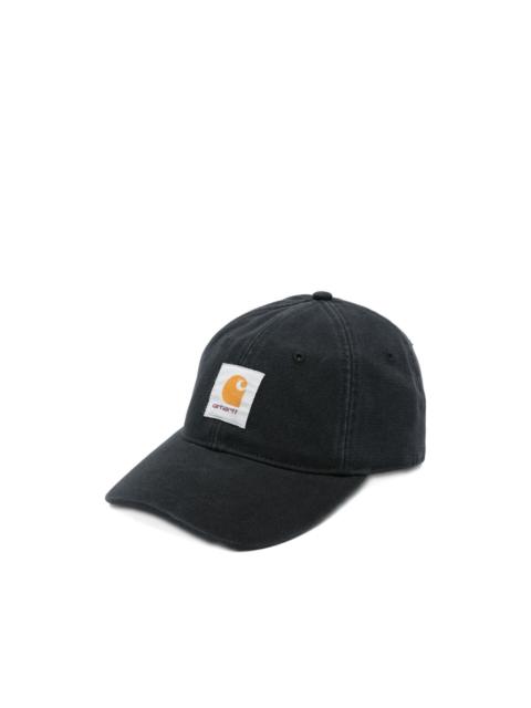 Canvas logo-patch baseball cap
