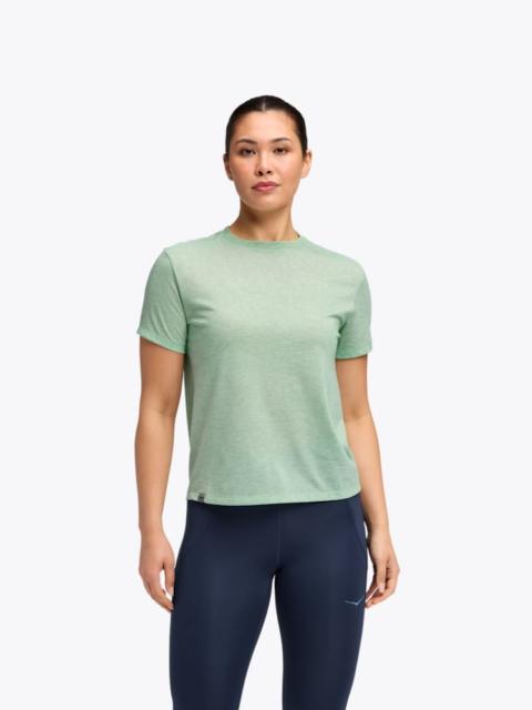 Women's GlideTech Short Sleeve Shirt in Jadeite
