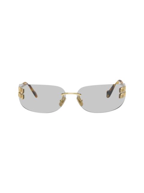 Gold Aube Sunglasses