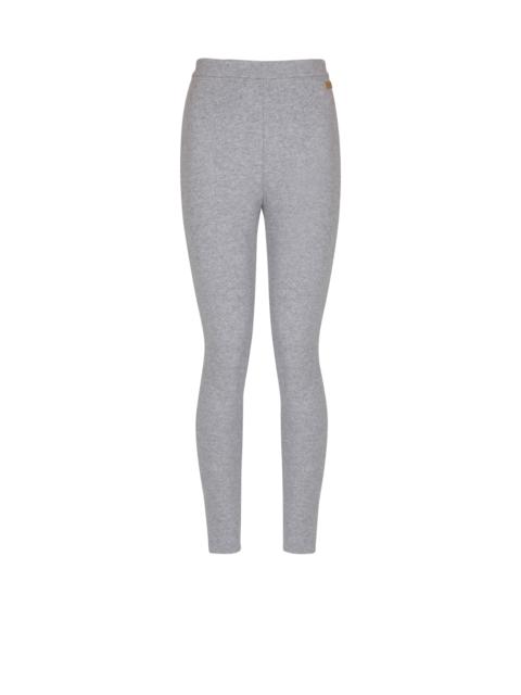 Cotton knit leggings