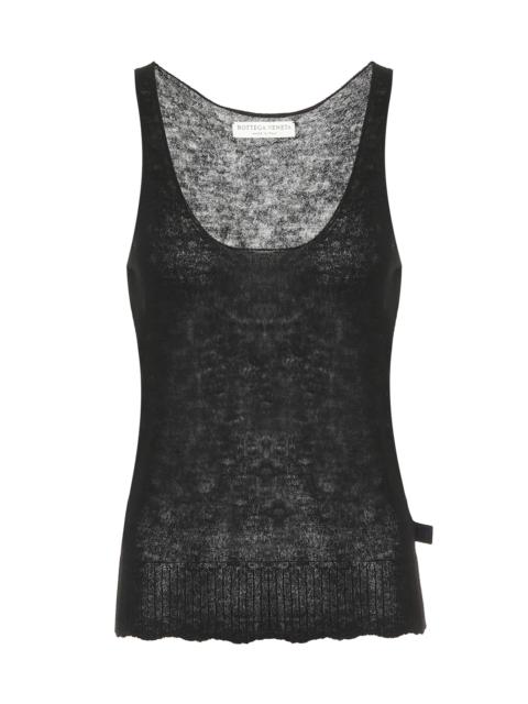 Cashmere tank top
