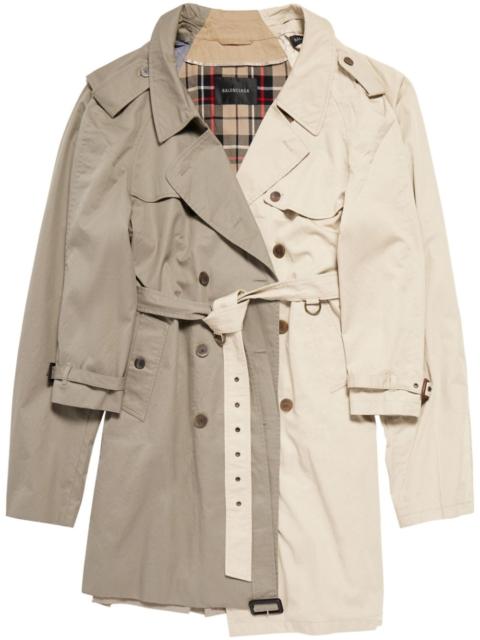 Double Sleeve hybrid cotton trench coat