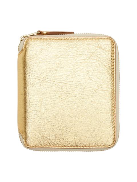 Gold Zip Wallet
