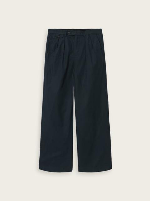 CONWAY WIDE LEG PLEATED PANTS