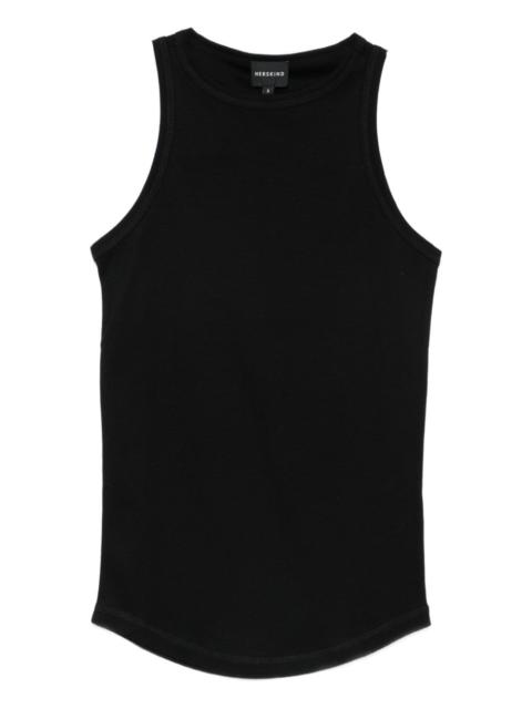 racer-back tank top