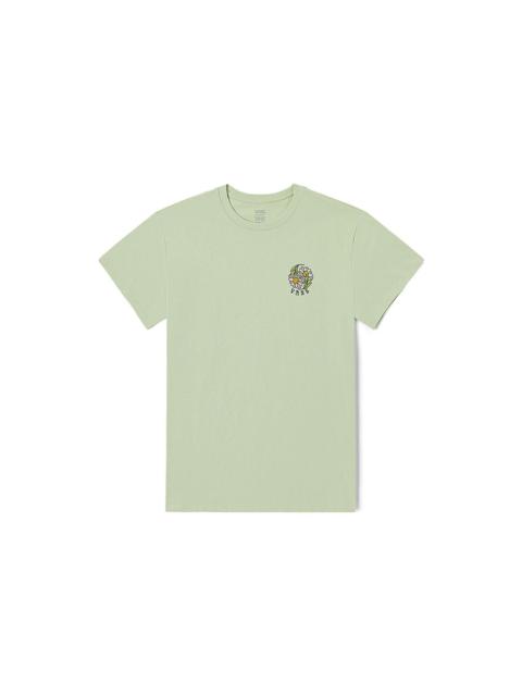 (WMNS) Vans Flower T-shirt 'Green' VN0008ZDBQH