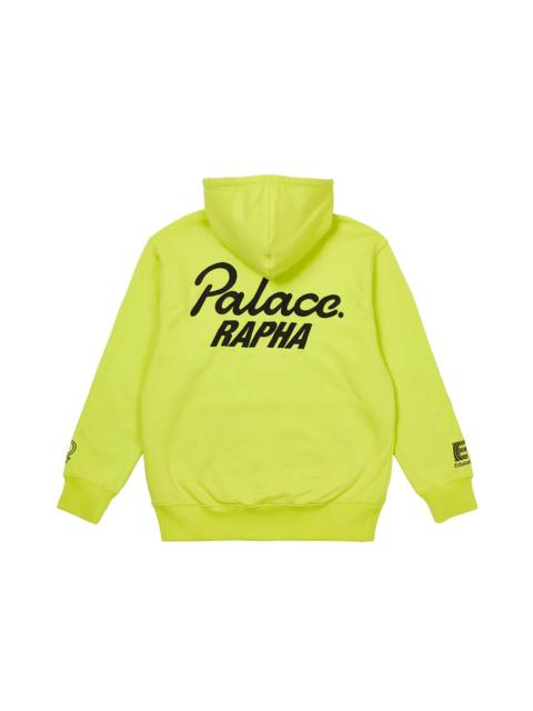 Palace x Rapha EF Education First Hoodie Neon Yellow