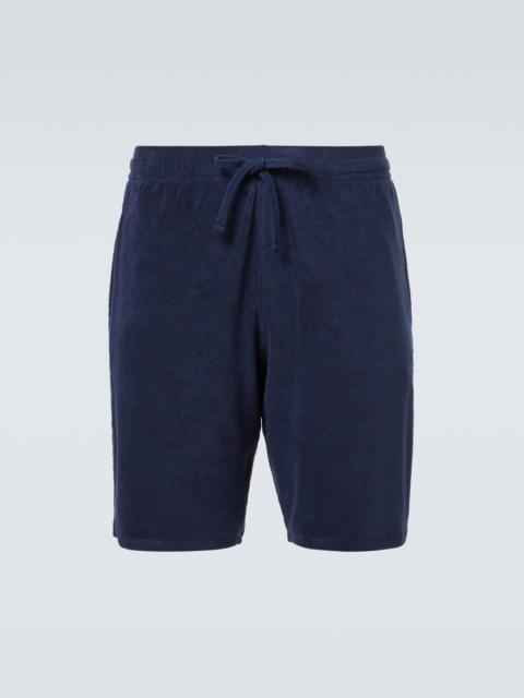 Bolide cotton-blend terry shorts