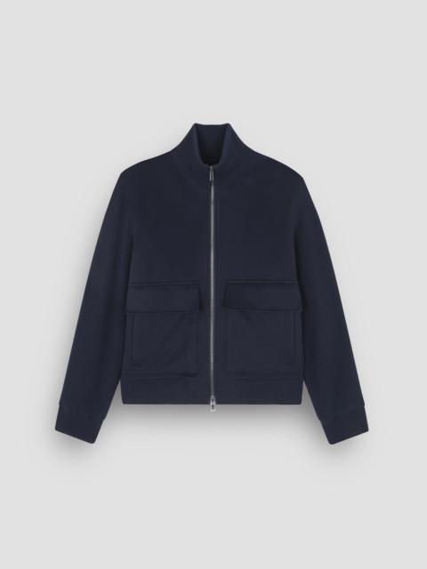 WOOL AND CASHMERE HYBRID BLOUSON
