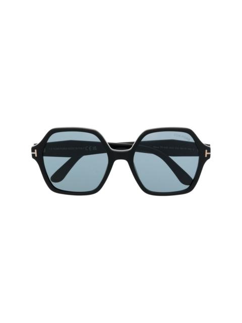 oversize square-shaped sunglasses