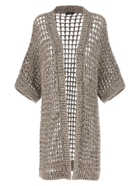 Mesh cardigan