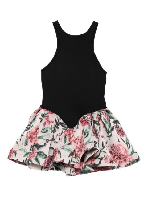 brocade peplum blouse