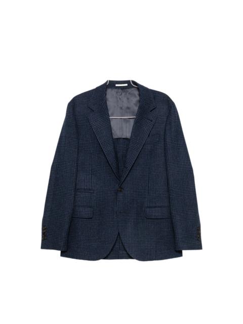 Wool single-breasted jacket