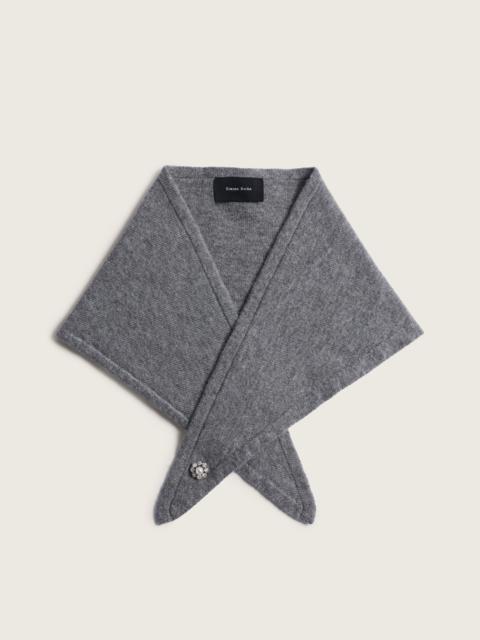 Embellished Cashmere Neckerchief
