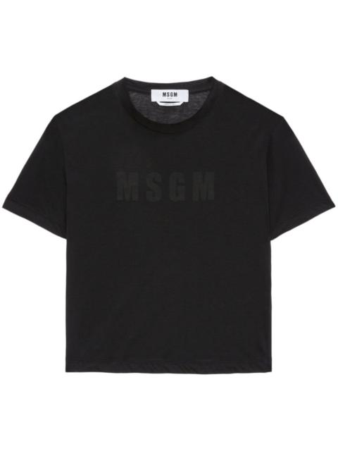 logo-print T-shirt