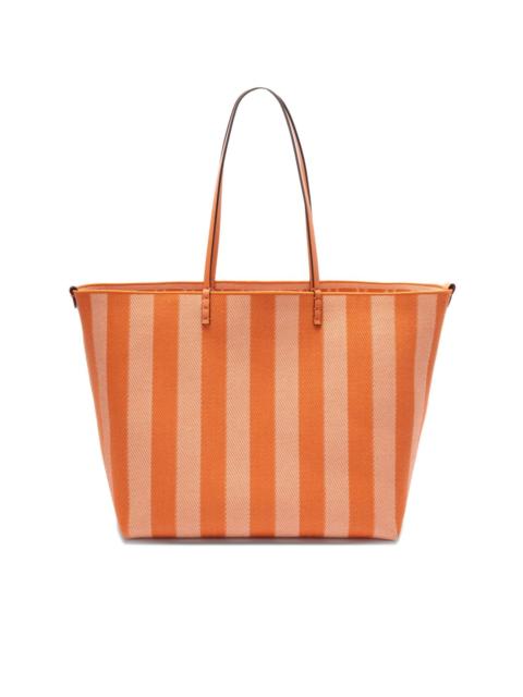 large Roll striped tote bag