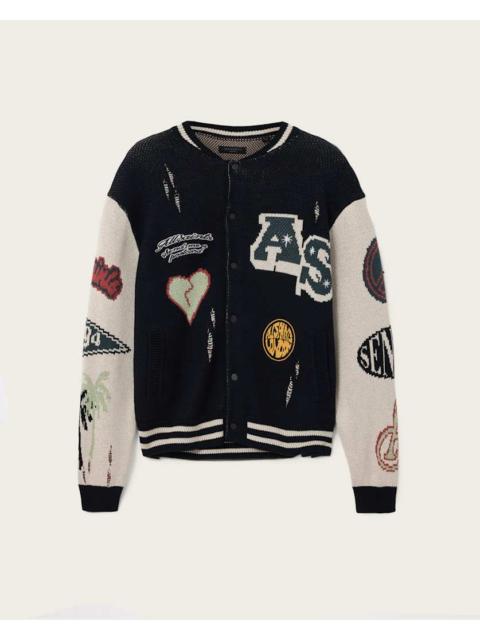 CHASE JACQUARD KNIT CARDIGAN