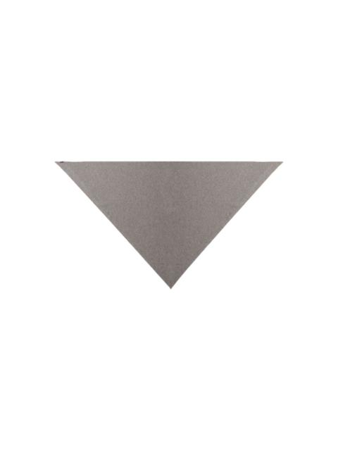 triangular-shape cashmere scarf