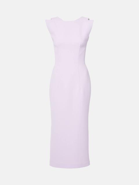 Singular open-back cocktail dress