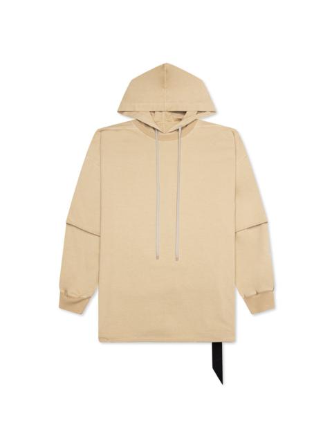 TOMMY HUSTLER HOODIE - PEARL/MILK